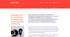 Desktop Screenshot of javiervelilla.es